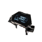 G3 Pro LCD dash display assembly with blue throttle plug. Compatible with Mercane G3 Pro, Veloz GT, Kugoo, Kukirin (All G Series), and also Veloz GT Kukirin G2 Pro/Max, Kugoo G2 Pro/Max. Features input voltage range of 48V-72V, 52V